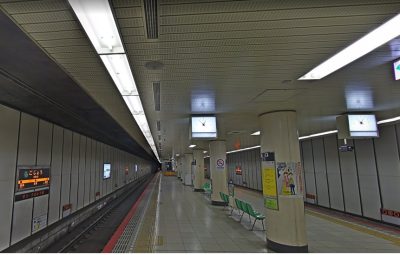 烏丸線駅舎照明設備更新工事（五条駅）